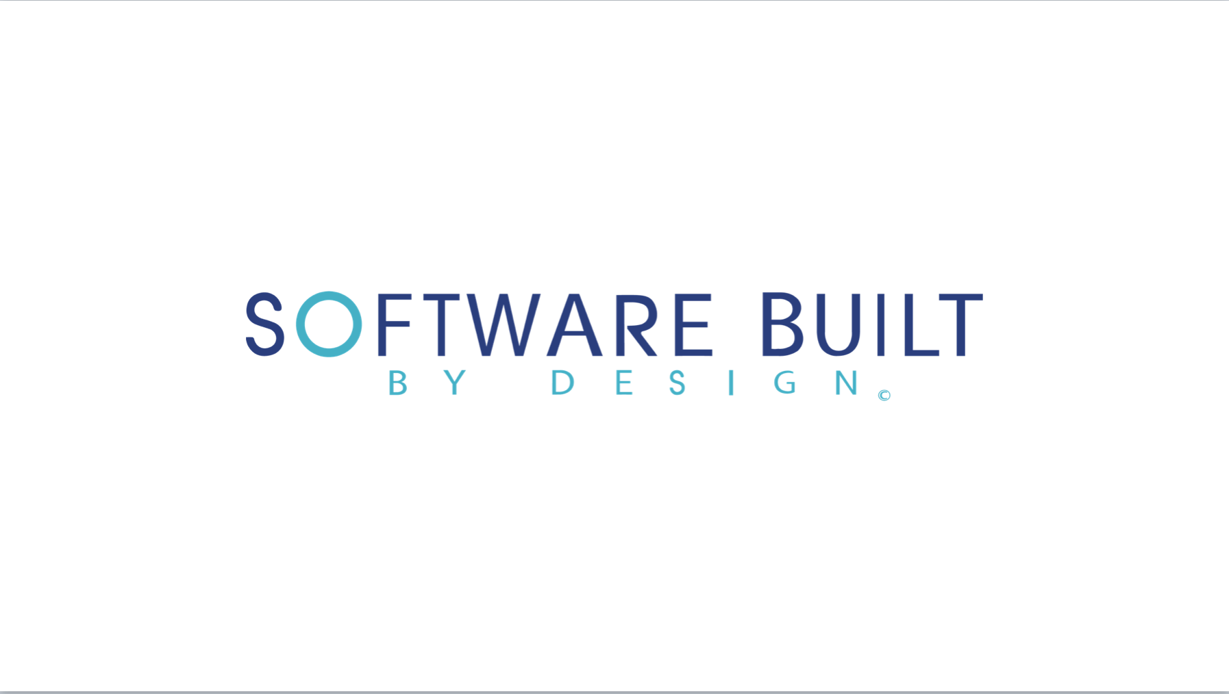 Software Built By Design
